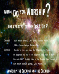 Whom Should We Worship?